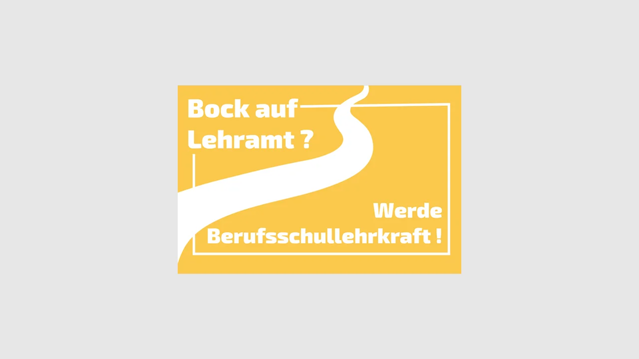 Werde Berufsschullehrkraft